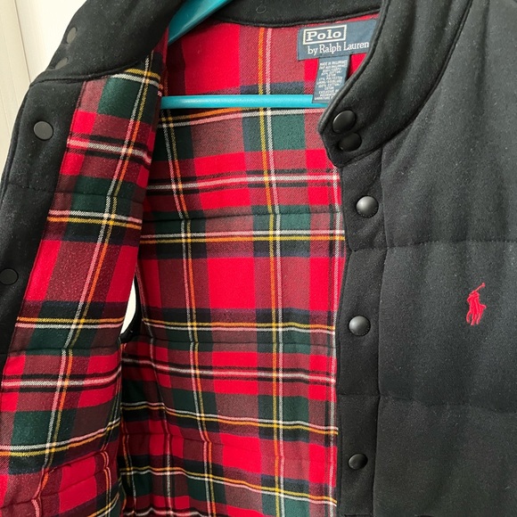 Vintage Polo Ralph Lauren Quilted Snap Button Vest Size Medium - Picture 8 of 11